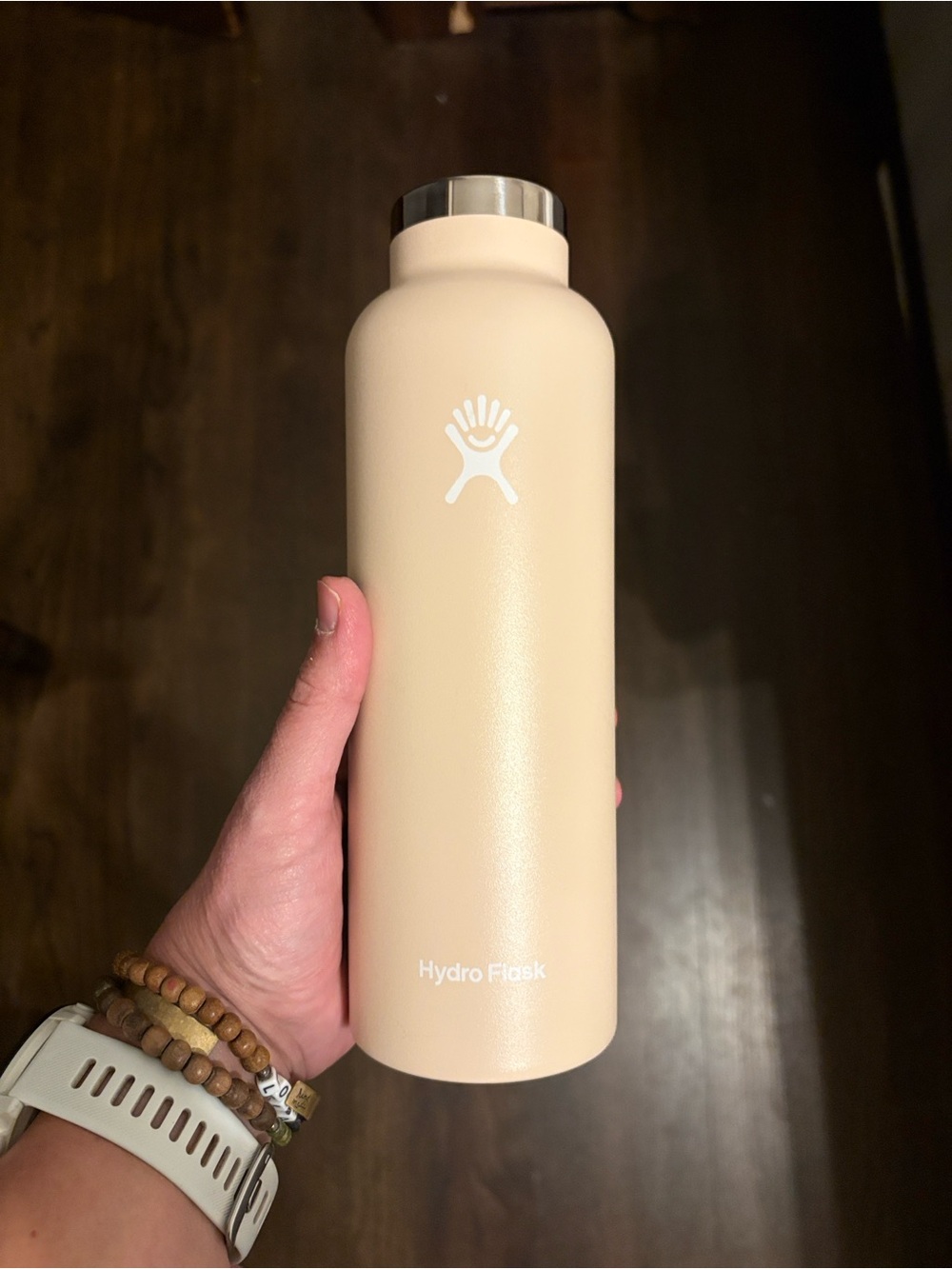 Hydro Flask Cream Insulated Water Bottle